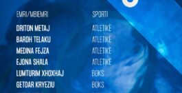 Lumturim Xhoxhaj dhe Getoar Kryeziu përfitojnë bursat “Shpresa Olimpike 2026” nga Komiteti Olimpik i Kosovës