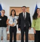 Kryeministri Kurti dhe U.D. Haxhiu presin kampionen Donjeta Sadiku pas suksesit në Taranto 2026